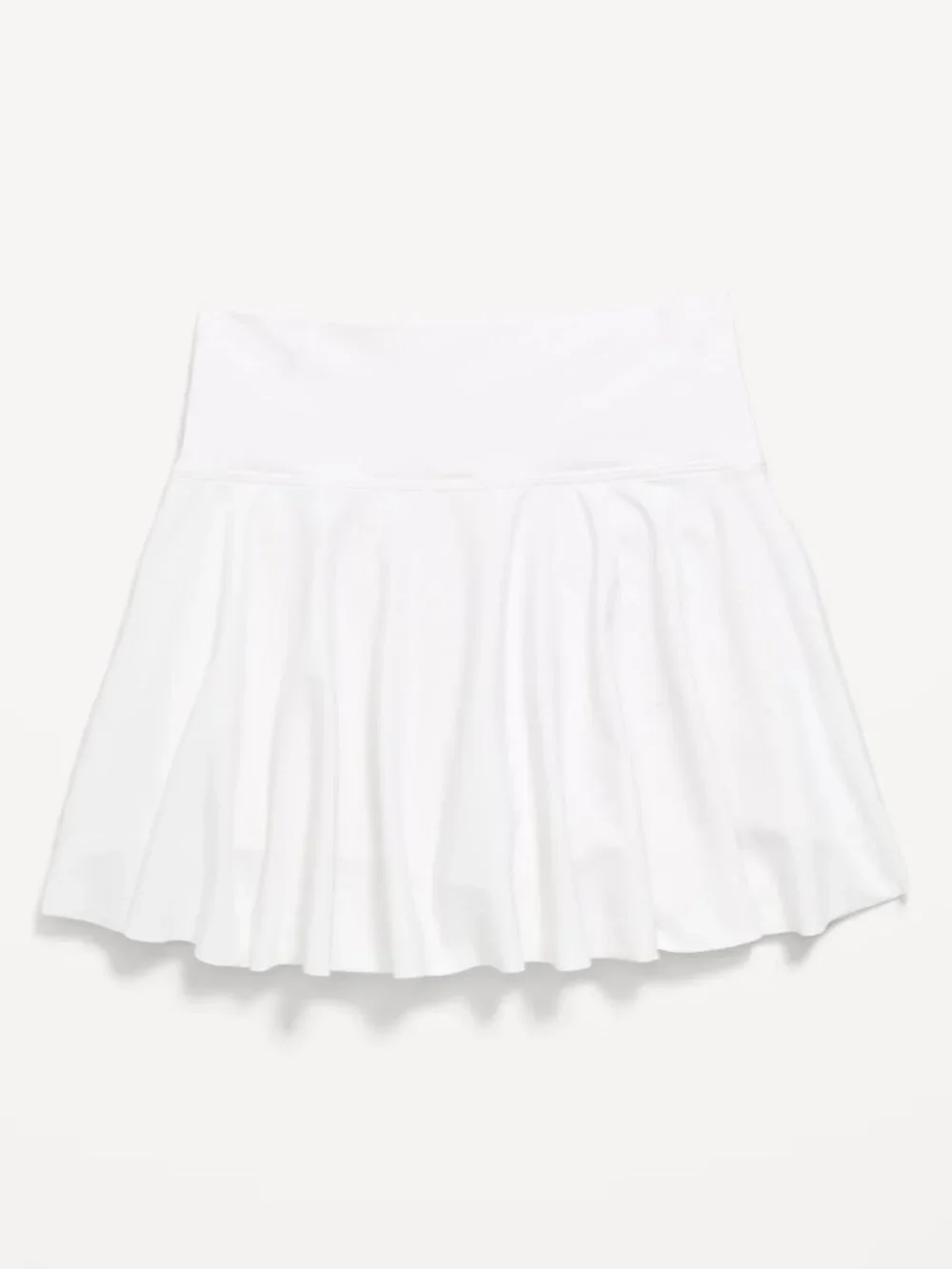 Old Navy Girl’s PowerSoft Active-Wear High-Waist Skort (Calla Lilies Off White)